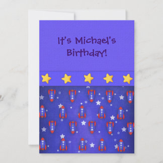 Einladungen für Raketenschiffe