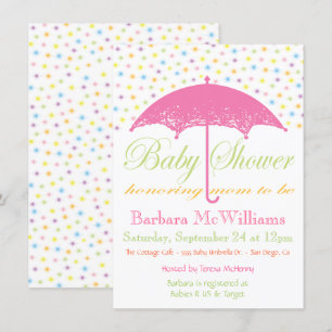 Einladungen für Sonnenschirme