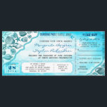 Einladungen für türkisfarbene Hochzeiten in Urlaub<br><div class="desc">Türkisblaue Hochzeitsfahrkarten für den Boarding - Einladungen mit UAWG-Design. Perfekte antike Muscheln Aquablau laden zur Hochzeit in Urlaubsort oder tropischen Hochzeit am Strand ein. —Wenn Sie die IT-Taste drücken, können Sie den Schriftart-Stil, die Farbe, die Größe, das Verschieben usw. verändern. Das gibt Ihnen mehr Möglichkeiten! Bitte kontaktieren Sie mich, wenn...</div>