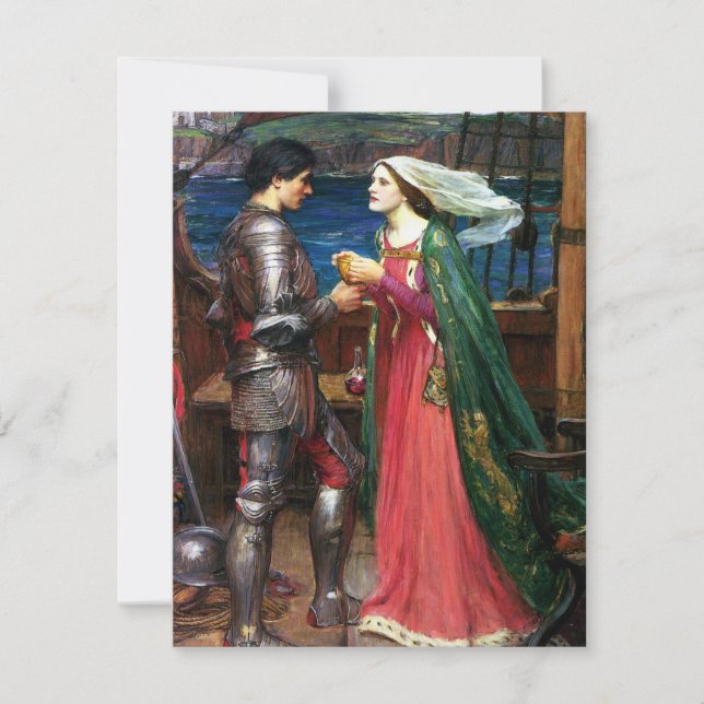 Einladungen für Wasserhäuser Tristan und Isolde (Vorderseite)