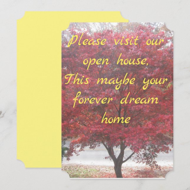 Einladungen im Freien (Vorne/Hinten)