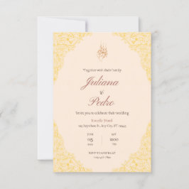 Einladungen und Ankündigungen Hochzeitskarte