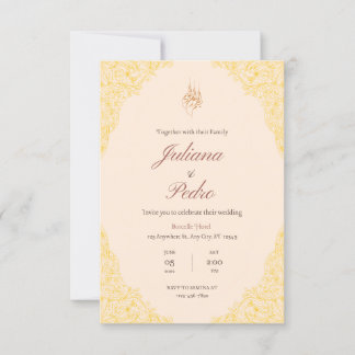 Einladungen und Ankündigungen Hochzeitskarte