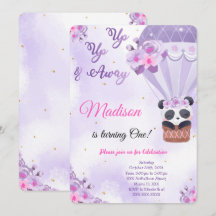 Einladungen von Air Ballon