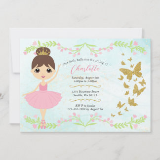 Einladungen von Mädchen zum Geburtstag