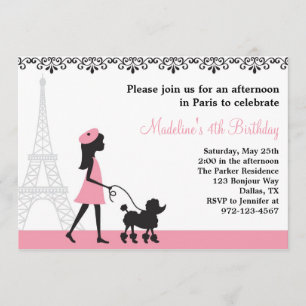 Einladungen von Paris Poodle