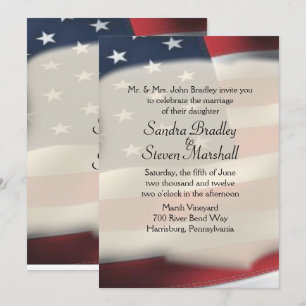 Einladungen zu amerikanischen Hochzeiten