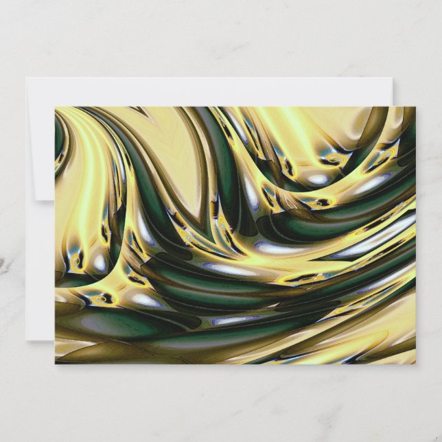 Einladungen zu asiatischen Abstrakten Künsten (Vorderseite)