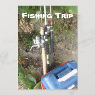 Einladungen zu Fischfang oder Camping