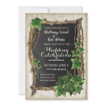 Einladungen zu Hochzeiten von Ivy und Willow
