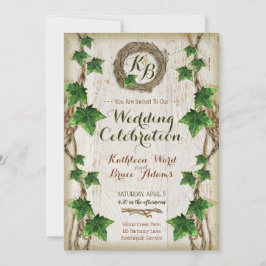 Einladungen zu Hochzeiten von Ivy und Willow - Kra
