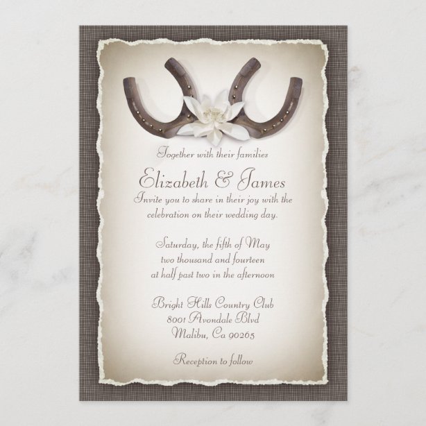 Country Western Einladungen Zazzle.ch