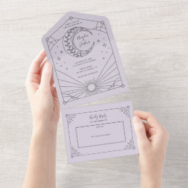 Einladungen zu Stardust Wedding