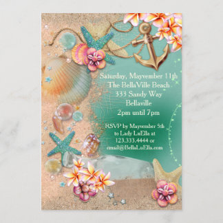Einladungen zu Strand und Luau