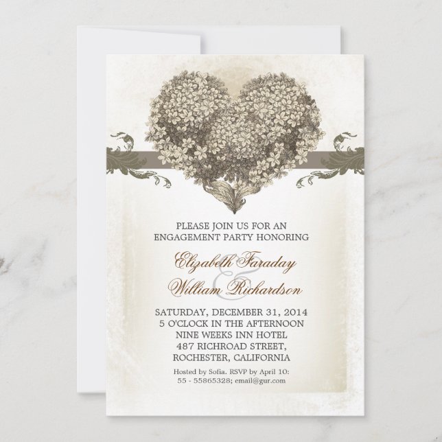 Einladungen zu Vintagen Gesprächspartnern (Vorderseite)