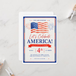 Einladungen zum 250. Geburtstag Amerikas
