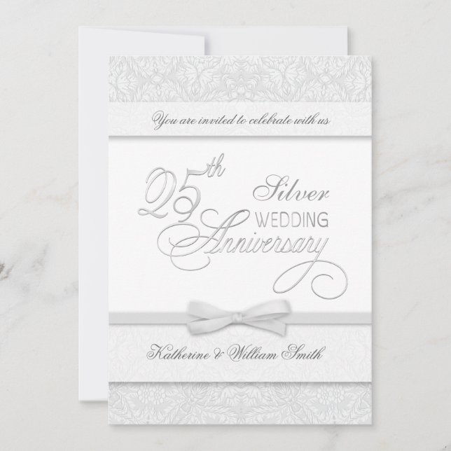 Einladungen zum 25. Jubiläum (Vorderseite)