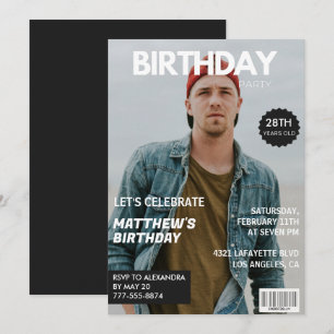 Einladungen zum 28. Geburtstag für ihn Zeitschrift