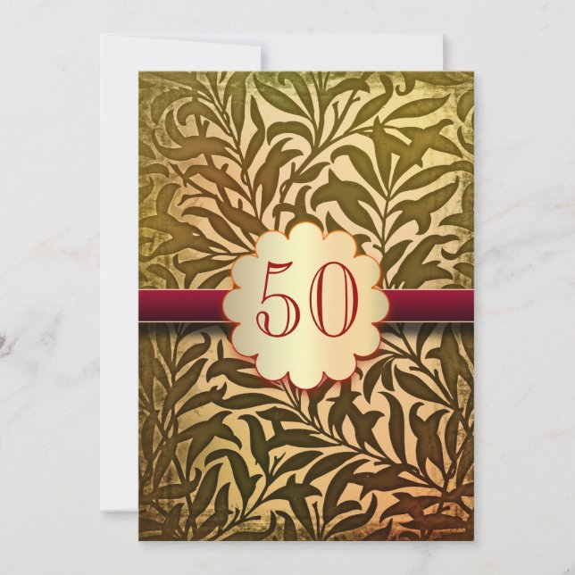 Einladungen zum 50. Jubiläum (Vorderseite)