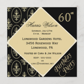 Einladungen zum 60.-69. Geburtstag