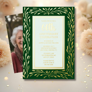 Einladungen zum 60. Jahrestag der Hochzeit Emerald