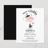 Einladungen zum Brautparty von Hexen
