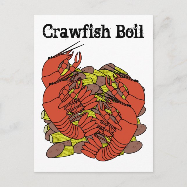 Einladungen zum Crawfish Boil (Vorderseite)
