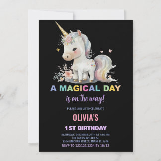 Einladungen zum Geburtstag von White Unicorn