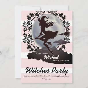 Einladungen zum gehefteten Halloween-Party