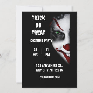 Einladungen zum Halloween-Party Erwachsene