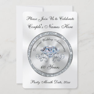 Einladungen zum Hochzeitstag von Diamond