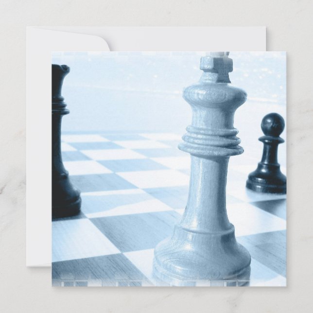 Einladungen zum Schachdesign (Vorderseite)