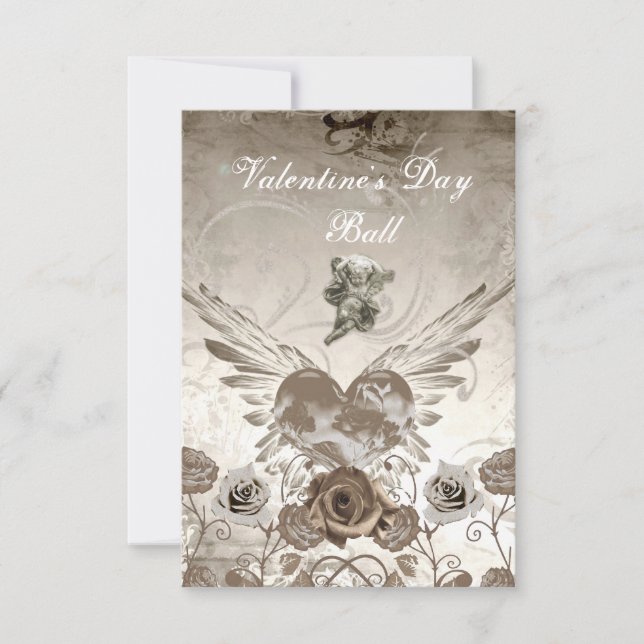 Einladungen zum Valentinstag (Vorderseite)