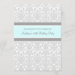 Einladungen zur 90. Geburtstagspartei von Gray Dam