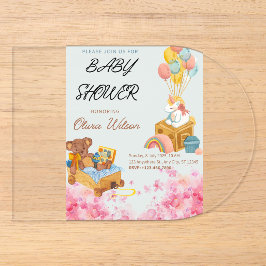Einladungen zur Babyparty individuell anpassbar