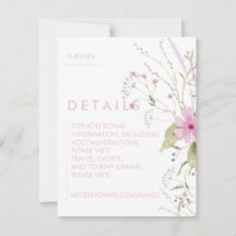 Einladungen zur Blumenhochzeit