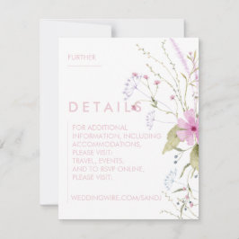 Einladungen zur Blumenhochzeit