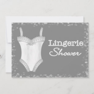 Einladungen zur Dusche von Lingerie