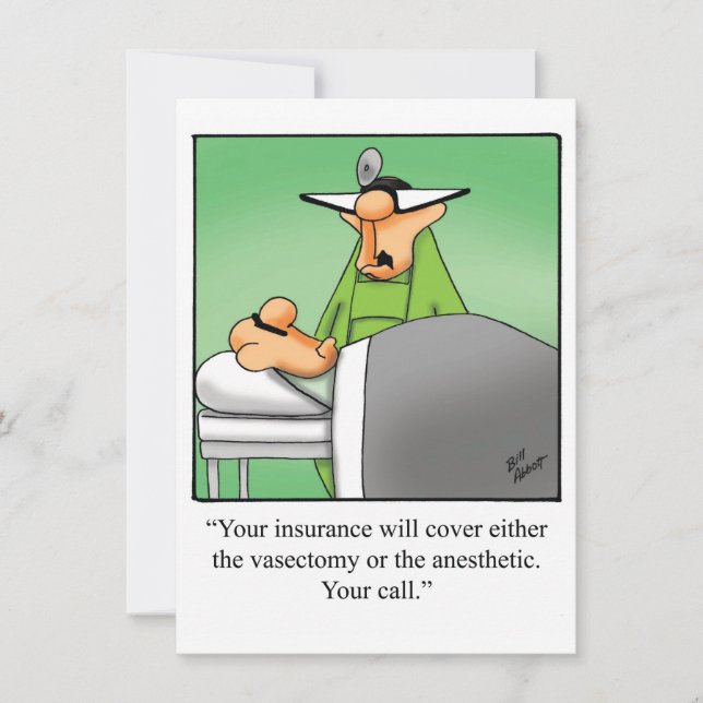 Einladungen zur Funny Medical School Graduation Pa (Vorderseite)