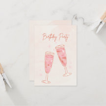 Einladungen zur Geburtstagspartei