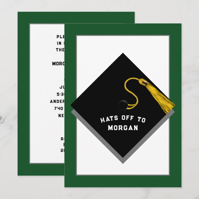 Einladungen zur Graduiertengruppe (Vorne/Hinten)