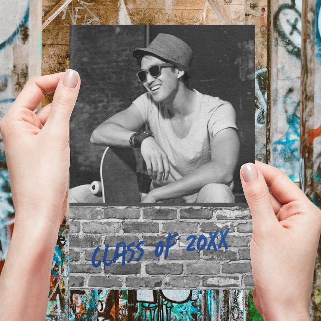 Einladungen zur Graduierungspartei [blau] (Von Creator hochgeladen)