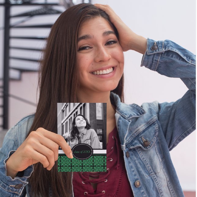 Einladungen zur Graduierungspartei [grün] (Von Creator hochgeladen)