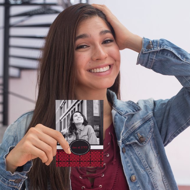 Einladungen zur Graduierungspartei [rot] (Von Creator hochgeladen)