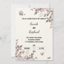 Einladungen zur Hochzeit