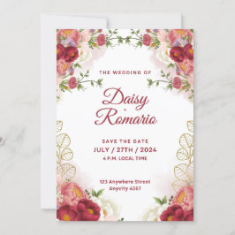 Einladungen zur Hochzeit