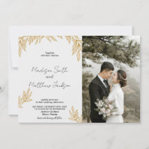 Einladungen zur Hochzeit von Frauen mit Foto