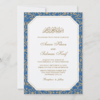 Einladungen zur Hochzeit von Moslems