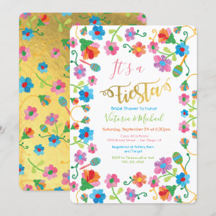 Einladungen zur mexikanischen Fiesta Bridal Dusche