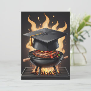 Einladungen zur modernen Abschluss Grillen